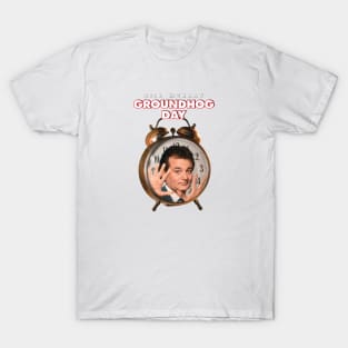 Groundhog Day Retro 90s Movie Comedy T-Shirt